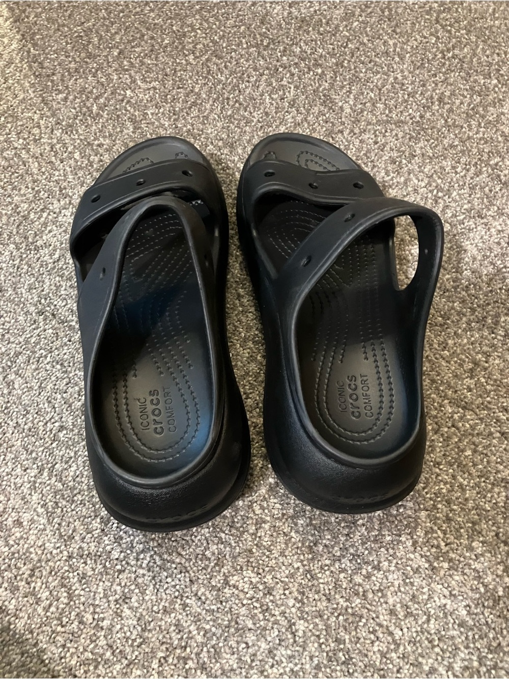 Crocs Classic Crush Double Strap Chunky Sandal - Picture 3 of 6